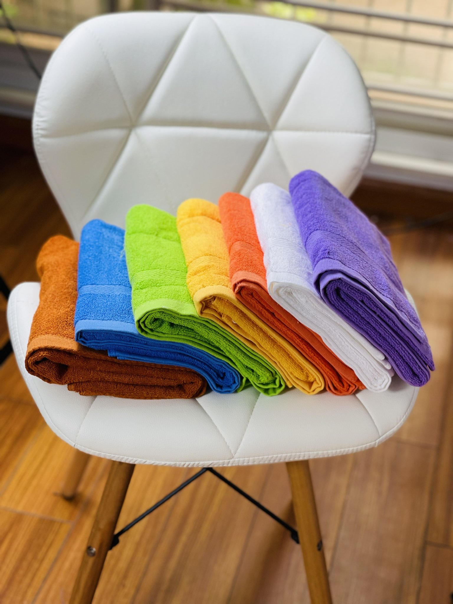 Combo 3 chiếc Khăn tắm cotton màu 50 * 100cm, Tân Thịnh