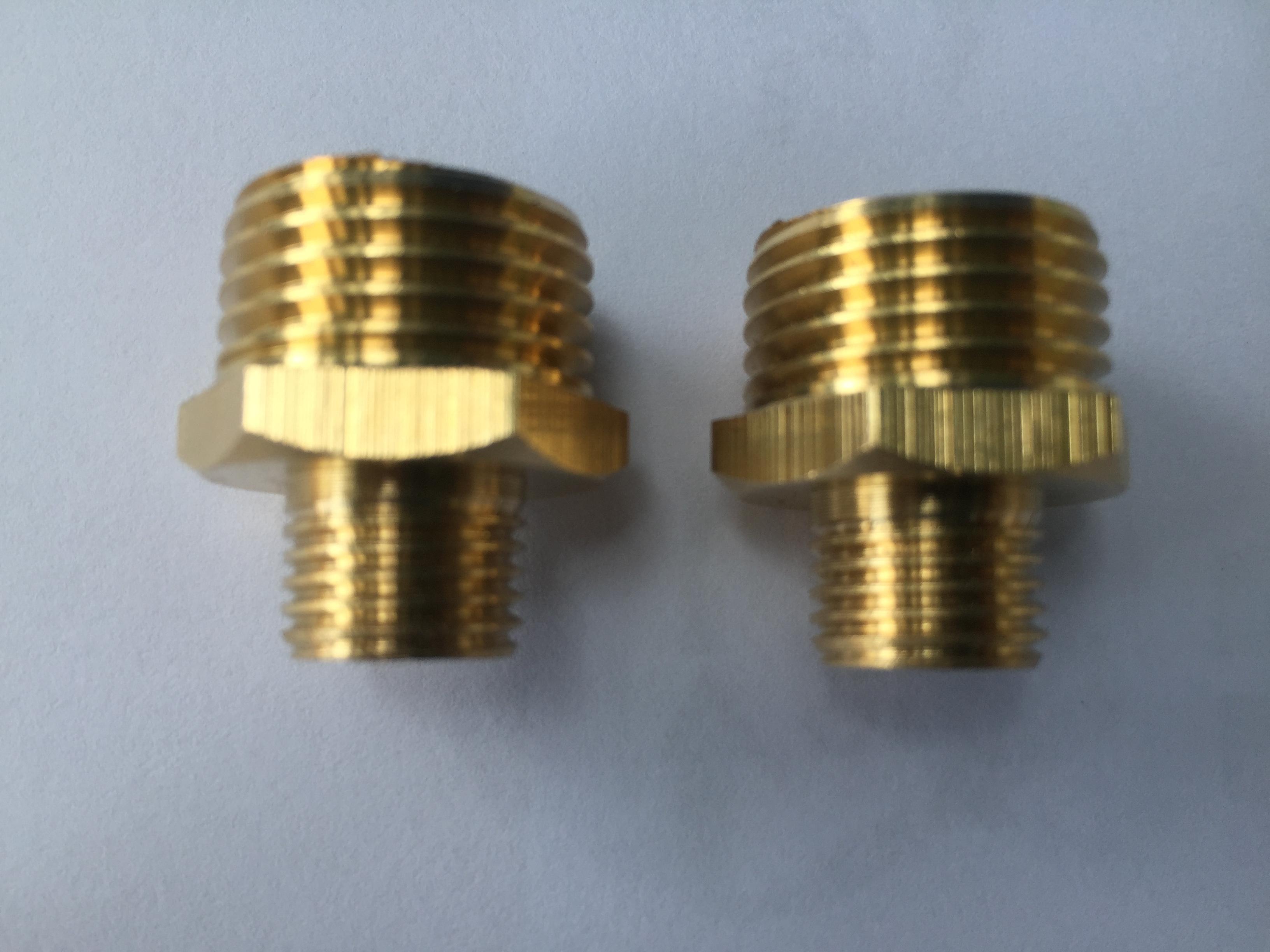 2 chiếc kép đồng đầu ren 21-12