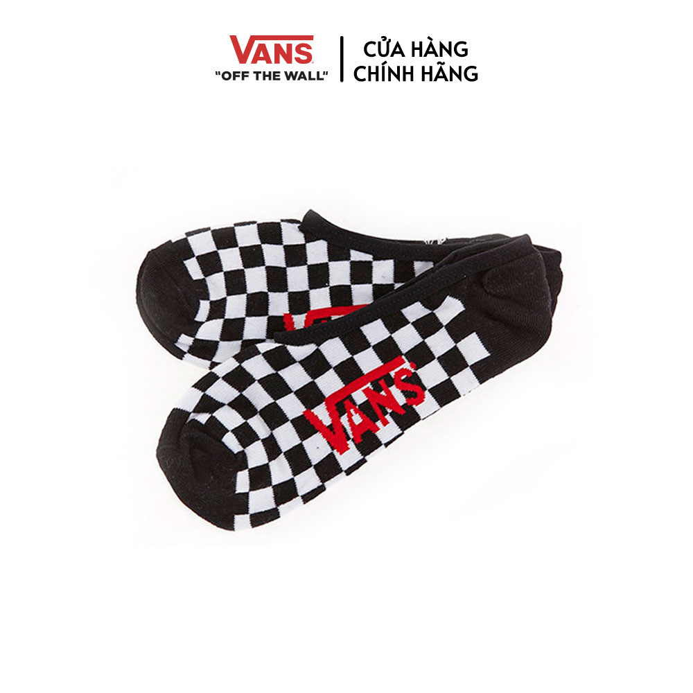Vớ Vans Checkerboard Super No Show VN0001O2705