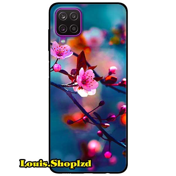 Ốp lưng dành cho samsung galaxy a12 - cành hoa đào