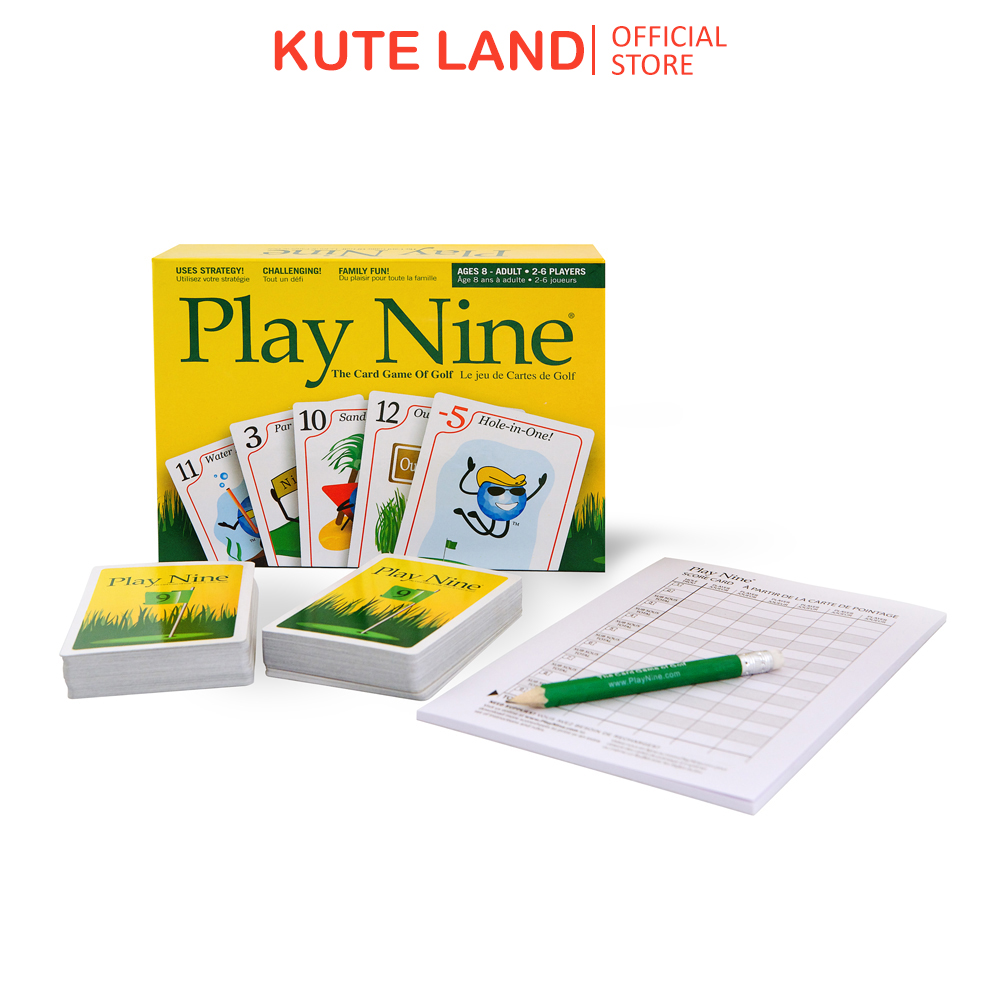 Bộ bài play nine board game độc đáo