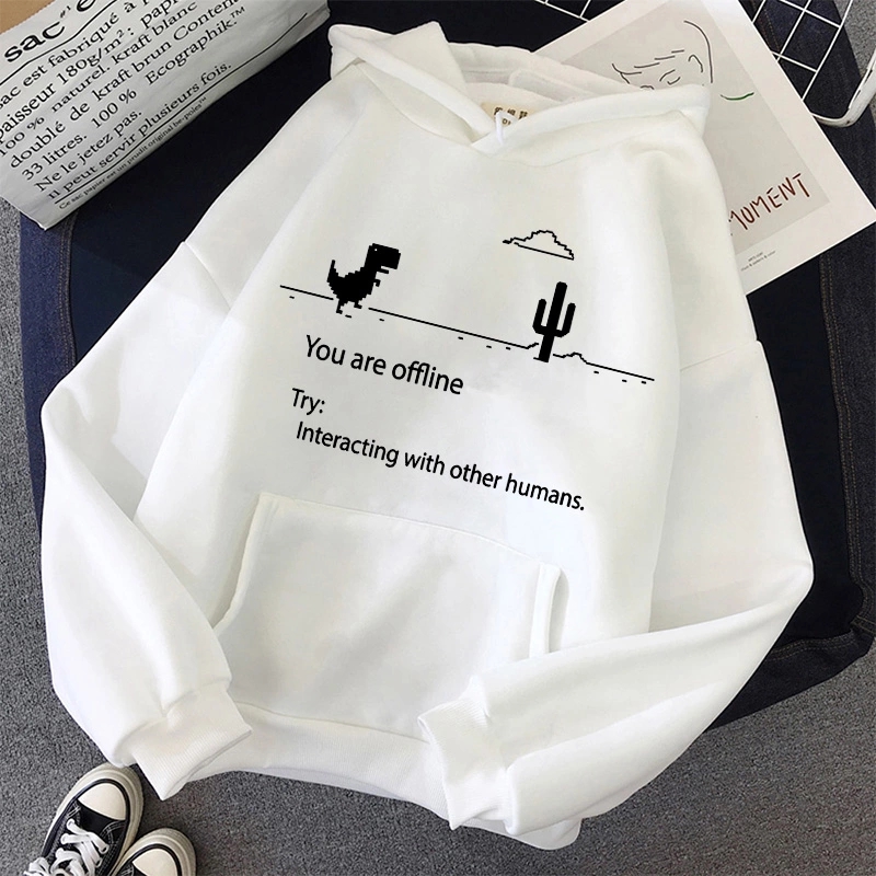 ÁO HOODIE, SET ÁO HOODIE IN HÌNH KHỦNG LONG MẤT MẠNG CUTE