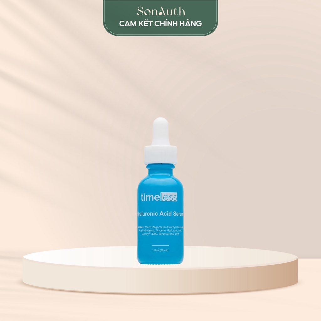 Tinh chất Timeless Hyaluronic Acid + Vitamin C Serum 30ml