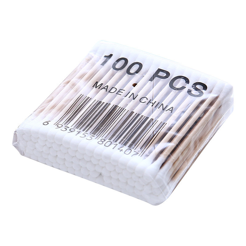 Cotton swabs, 100 pieces/bag