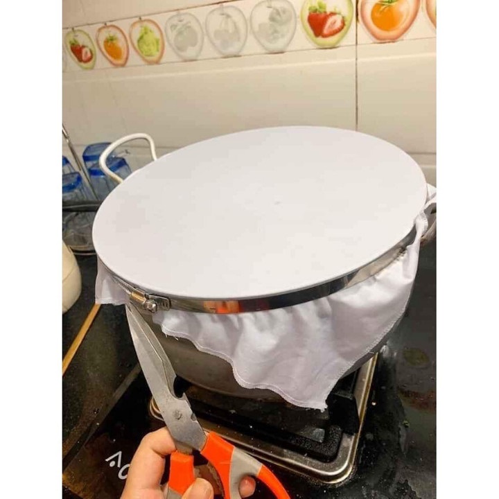 Kits 3 belt dish stainless steel, fabric and tree wiper making cake roll handy