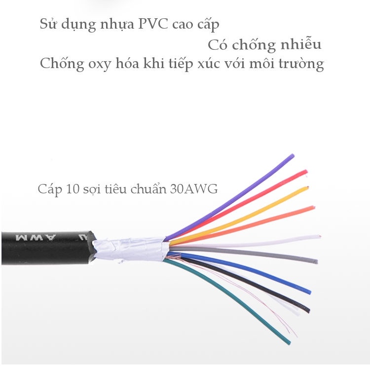 Dây cáp COM RS-232 đực sang đực dài 2-5M UGREEN DB101 - Hãng phân phối chính thức