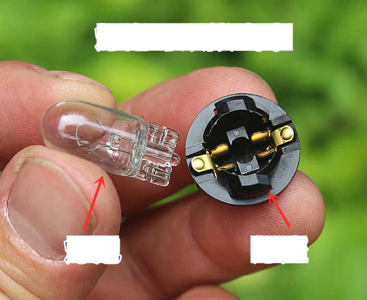Combo 10pcs 10 cái Bóng đèn 12V 6W