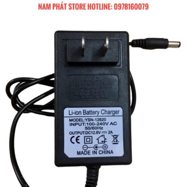 [NPS] 1 Sạc pin 3S sạc pin LI-ON 12V 2A tự ngắt khi sạc đầy (giao màu tem ngẫu nhiên)