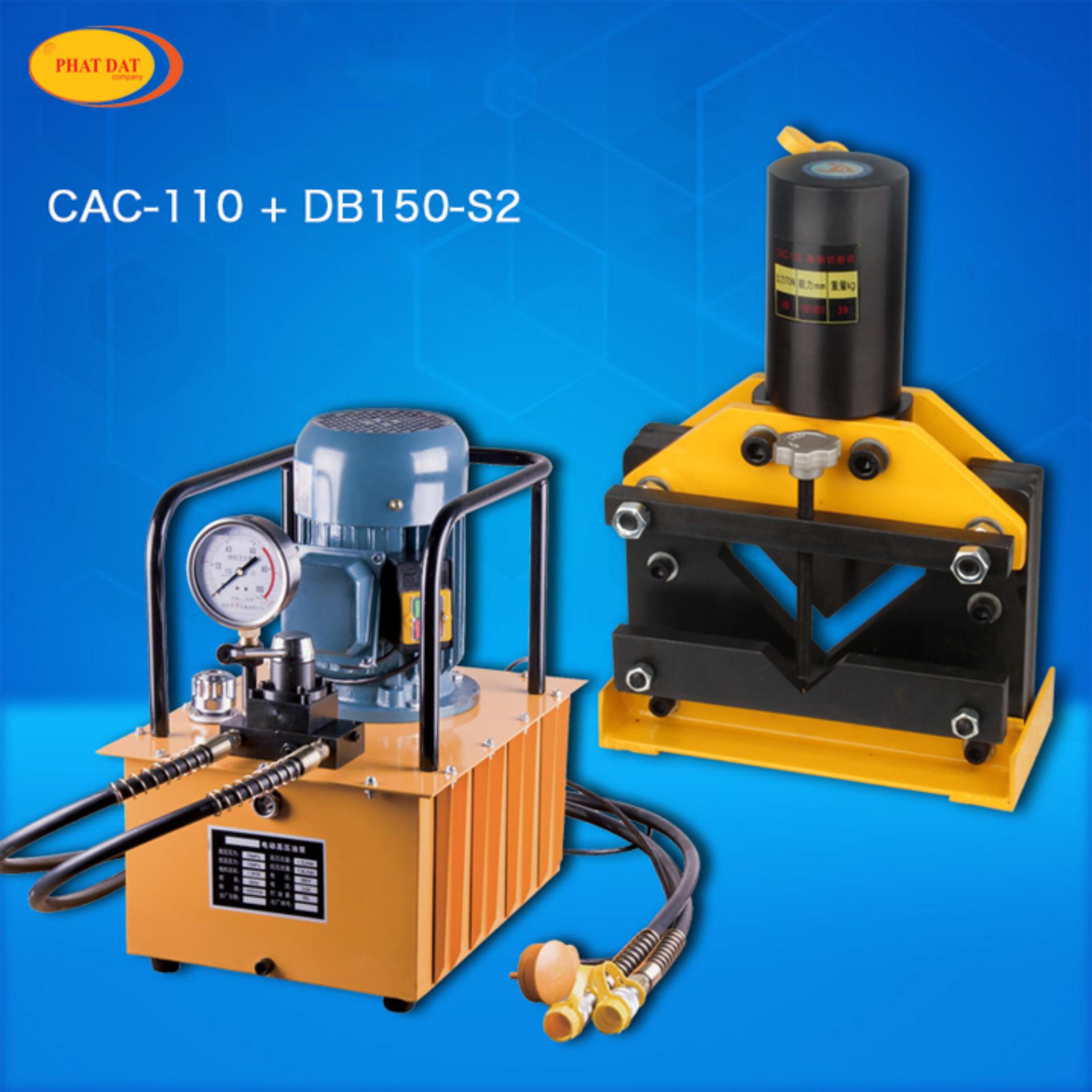 [Trả góp 0%]Máy cắt sắt V thủy lực CAC110