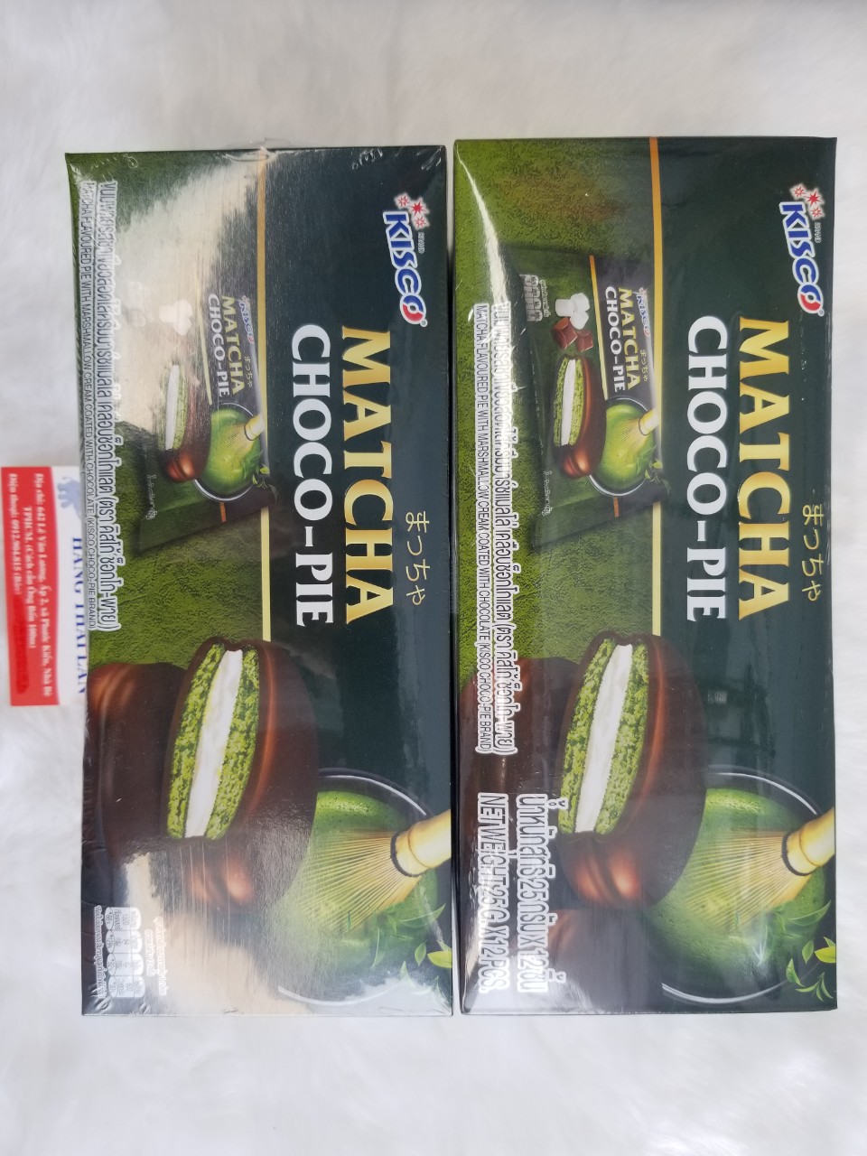 BÁNH CHOCO PIE THÁI LAN MATCHA TRÀ XANH