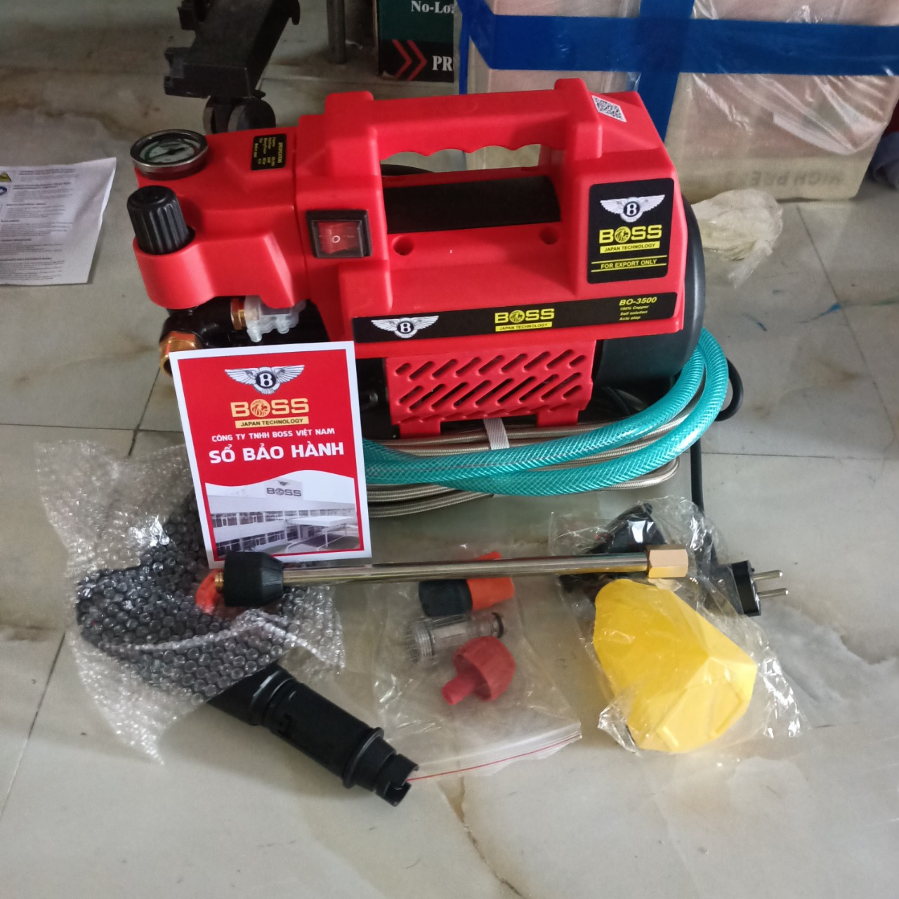 Máy Rửa Xe BOSS 3500W