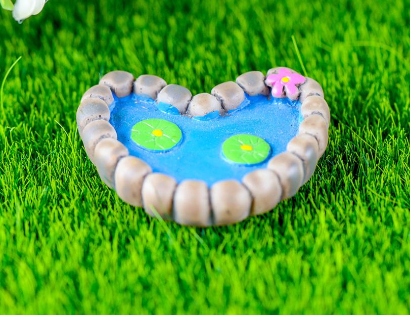 [HCM]Mô hình hồ nước hoa sen trang trí tiểu cảnh thủy sinh terrarium chậu cây cảnh sen đá bánh kem
