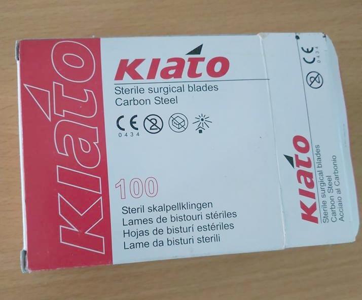 Lưỡi Dao Mổ Kiato Số 10 (100c/ hộp)