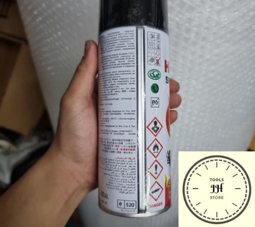 Sơn xịt chống cháy đen nhám Bosny 400cc
