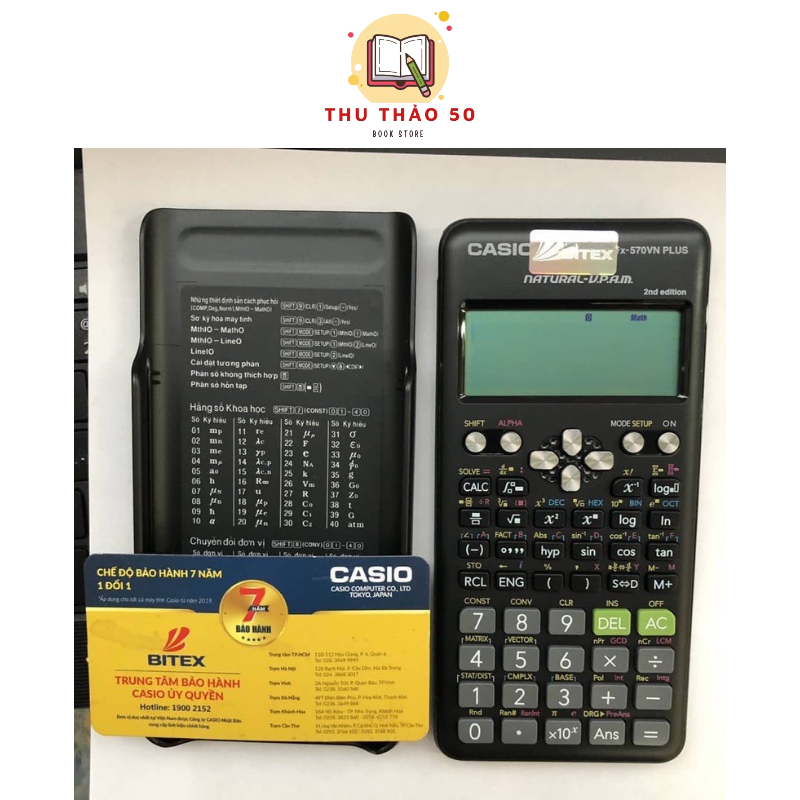 Máy tính casio fx-570 vn plus