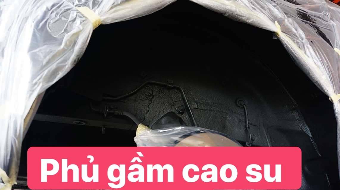 chai sơn xịt phủ gầm chống ồn, chống gỉ sét
