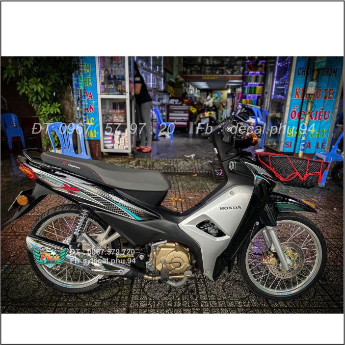 Tem rời Wawe A đen bạc (H)