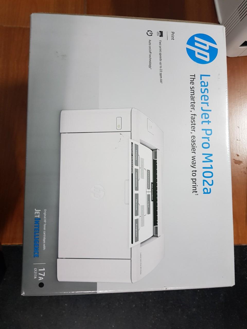 Máy in HP 102A BẢO HÀNH 12 THÁNG, FULL VAT
