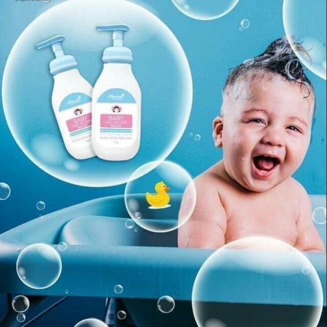Sữa tắm gội thảo dược dành cho bé Hanayuki