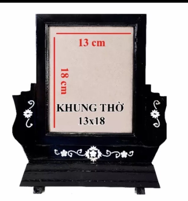 Khung hình thờ ,khung thờ có chân (13x18) ( 15x21) trơn