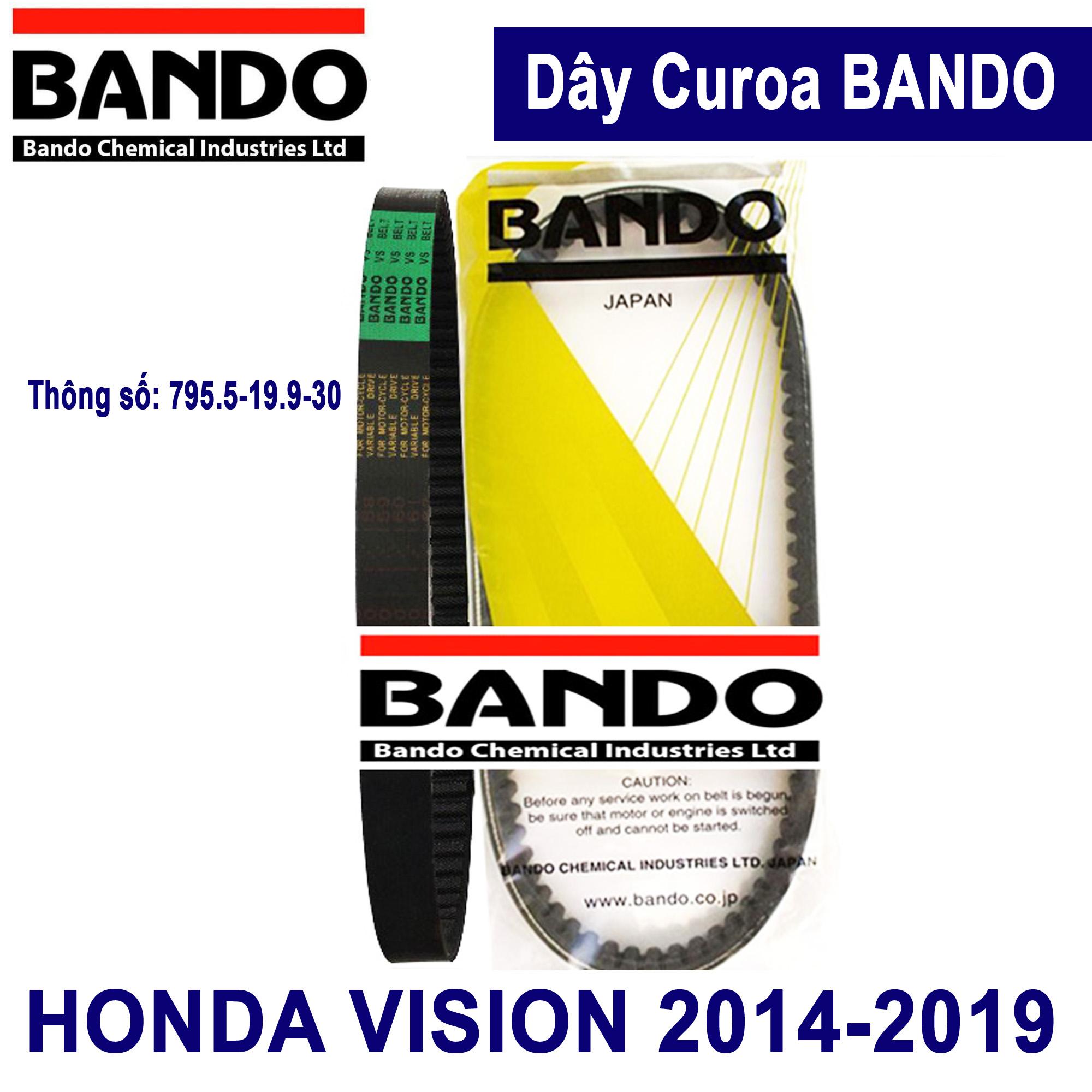 Dây curoa HONDA VISION (2014-2019) - BANDO THÁI LAN