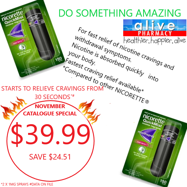 Nicorette Quick Mist Spray pack 1