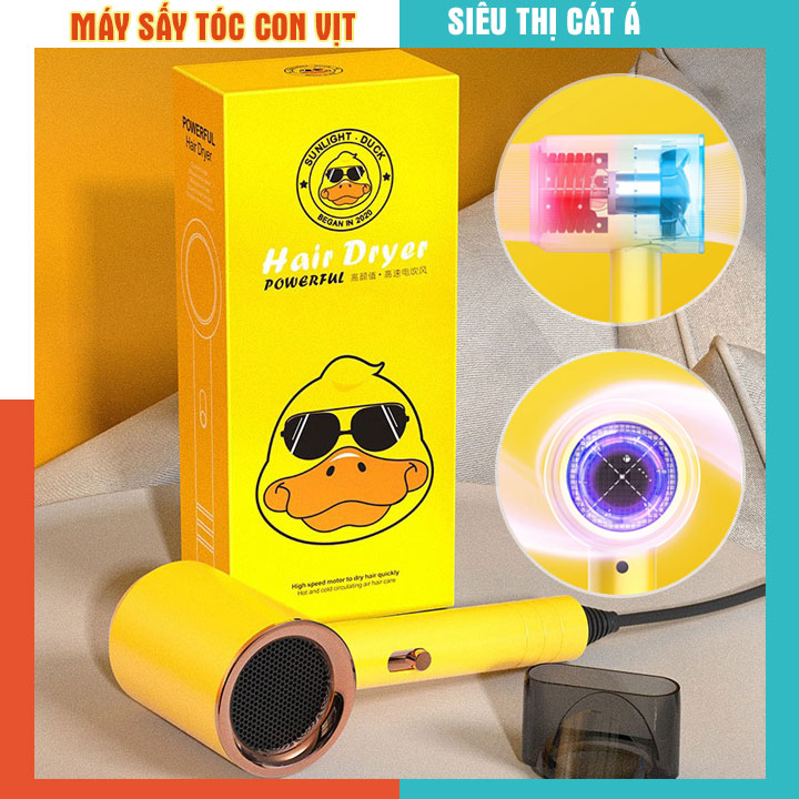 Máy sấy tóc mini PARAMETER công suất 1200W kèm mỏ sấy, 2 chiều nóng lạnh, 3 tốc độ gió