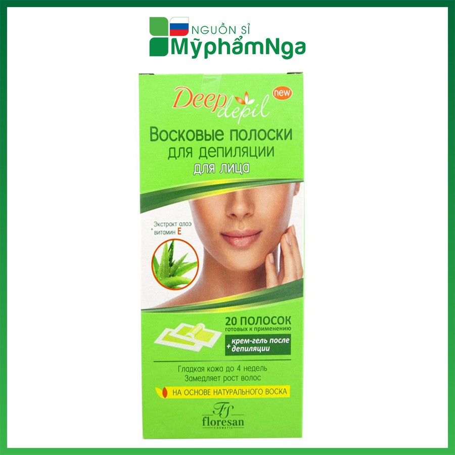 [HCM]Wax lông mặt - Wax ria mép Deep Depil