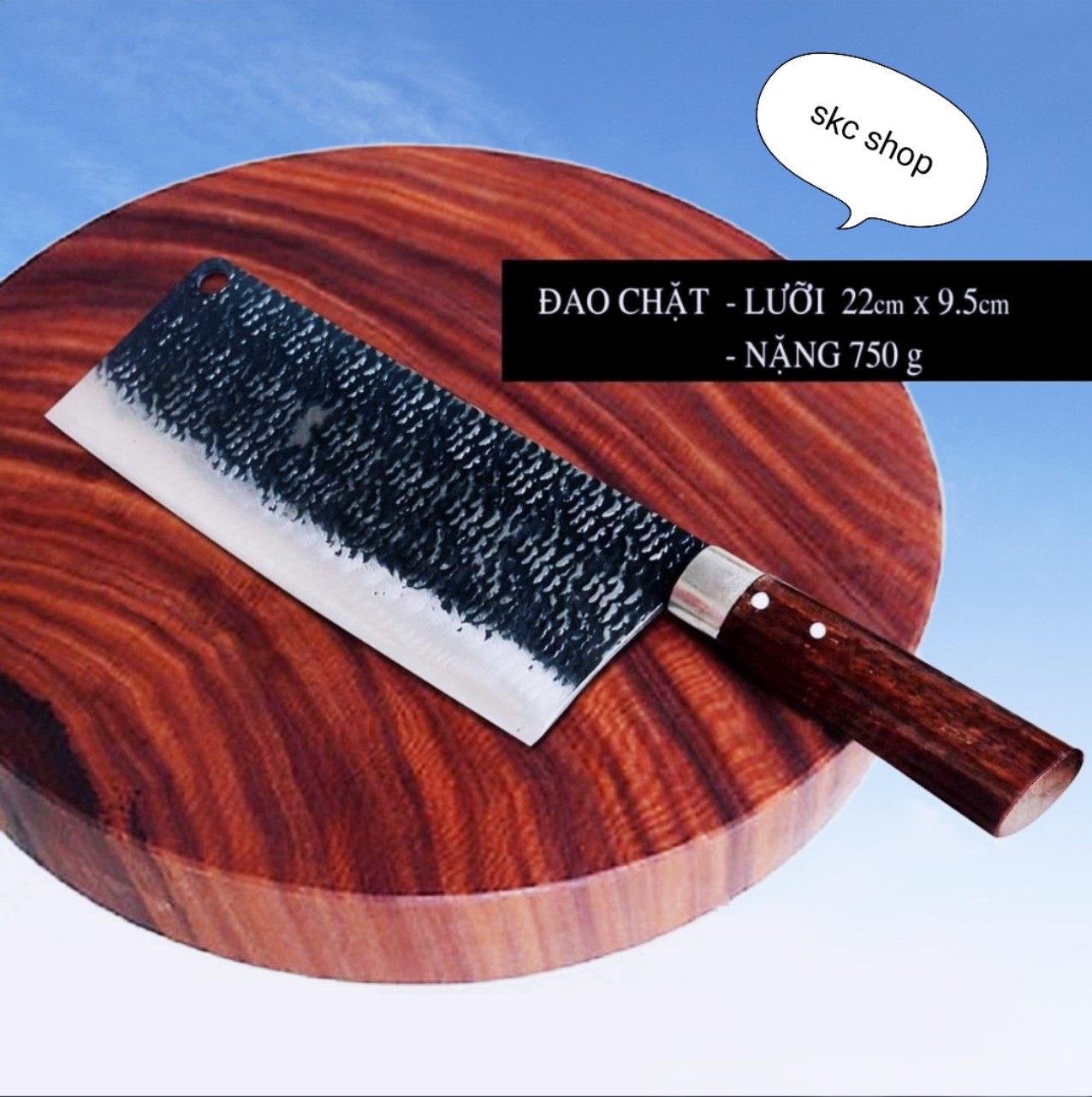 [ GIÁ SỐC ] Bộ 3 dao rèn thủ công từ nhíp ô tô