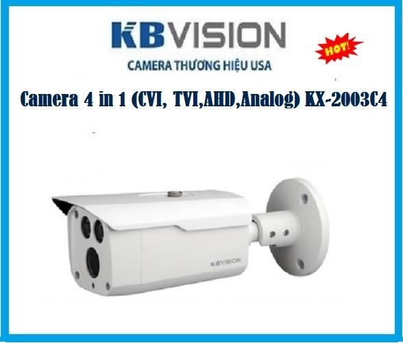 [HCM]Camera 4 trong 1 KBVISION KX-2003C4