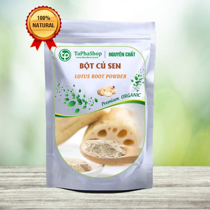 Bột củ sen nguyên chất 200g - Thảo Dược Tấn Phát