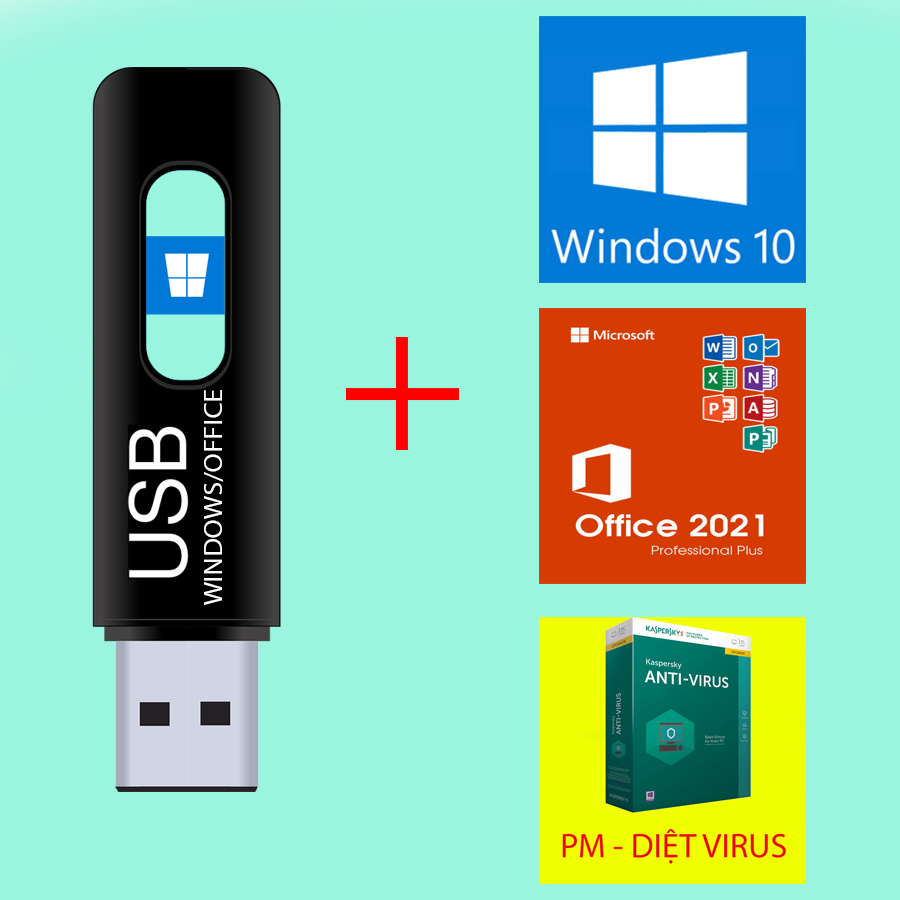 USB Đa Năng Cài đặt Windows Office - MixASale