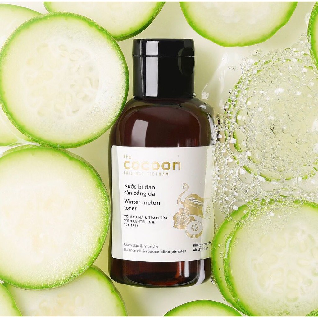 Nước bí đao cân bằng da (Winter melon toner) Cocoon 140ml