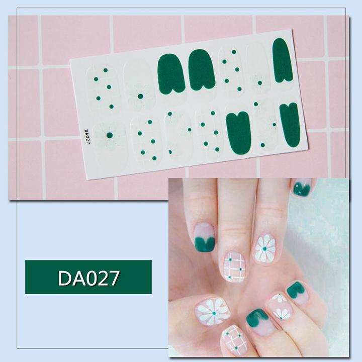 Sticker dán trang trí móng tay họa tiết dễ thương mã DA021 - DA040