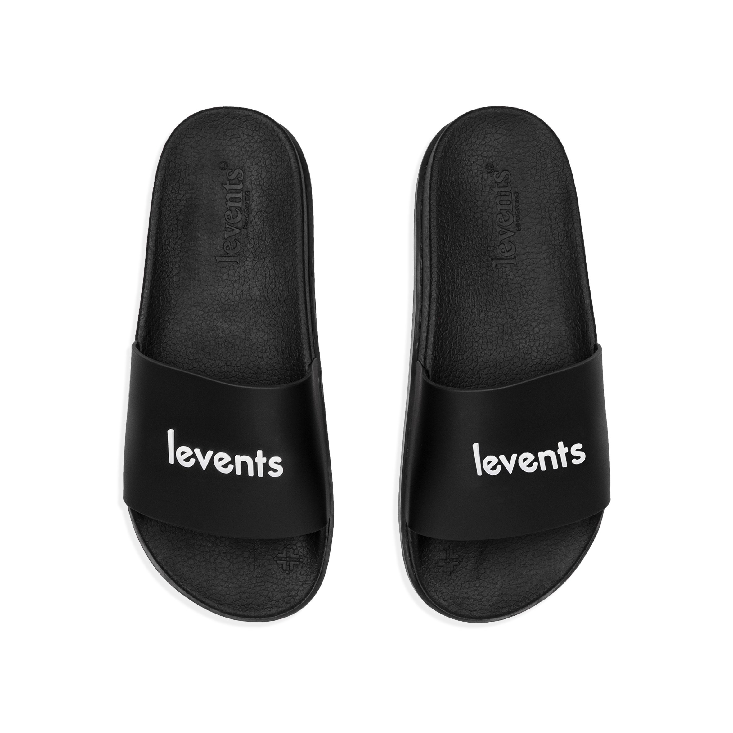LEVENTS Dép ESSENTIAL SLIPPER BLACK