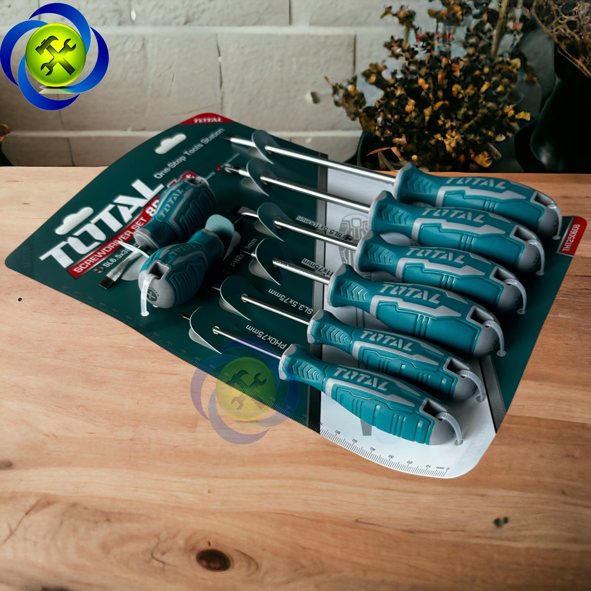 Bộ 8 cây tua vít TOTAL THT250608