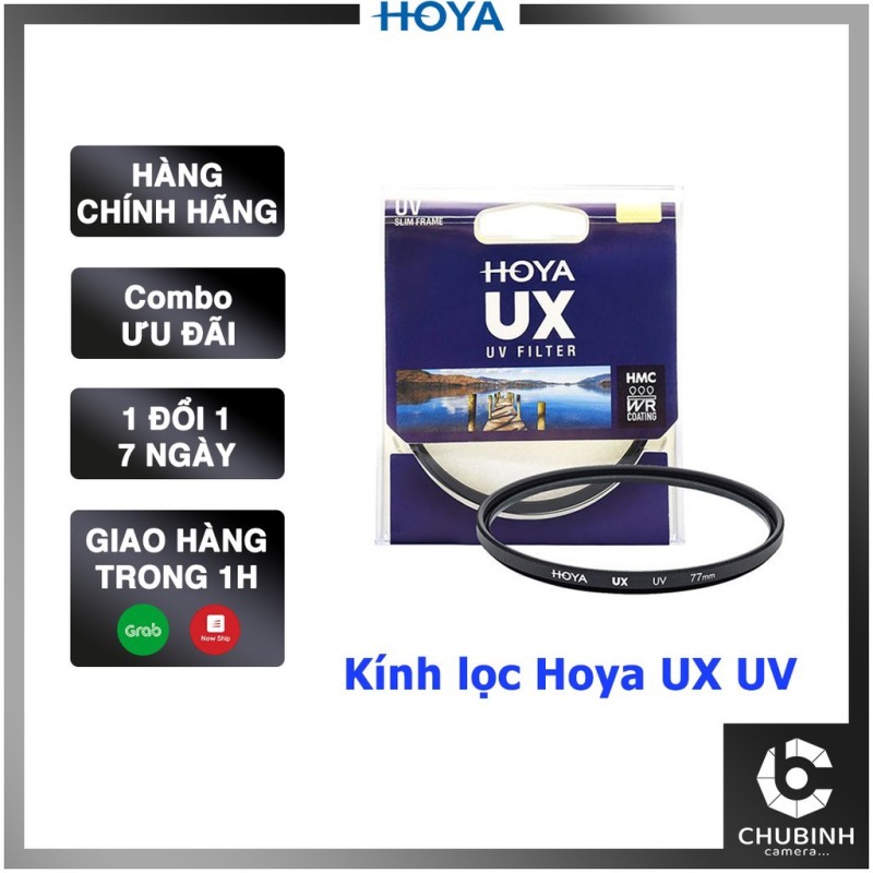 Kính lọc HOYA HMC UV - Filter HOYA UX UV - Chính Hãng (39mm 40.5mm 49mm 52mm 55mm 58mm 62mm 67mm 72mm 77mm 82mm 86mm)