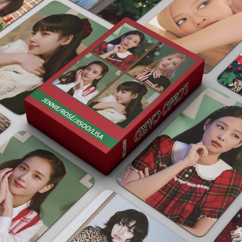 Set 55 lomo card Blackpink 2024
