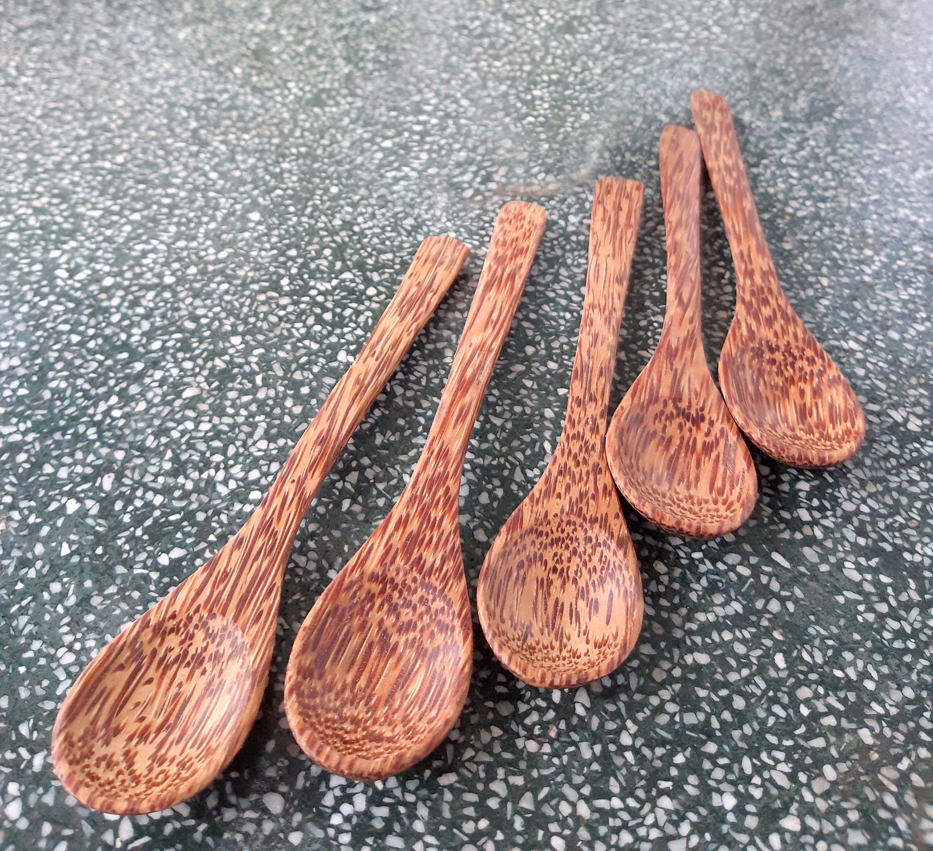 Thìa Gỗ Dừa YESCOCO - Thìa 16cm