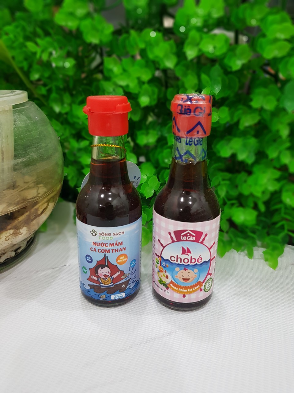 Nước mắm cho bé ăn dặm Lê Gia cho bé