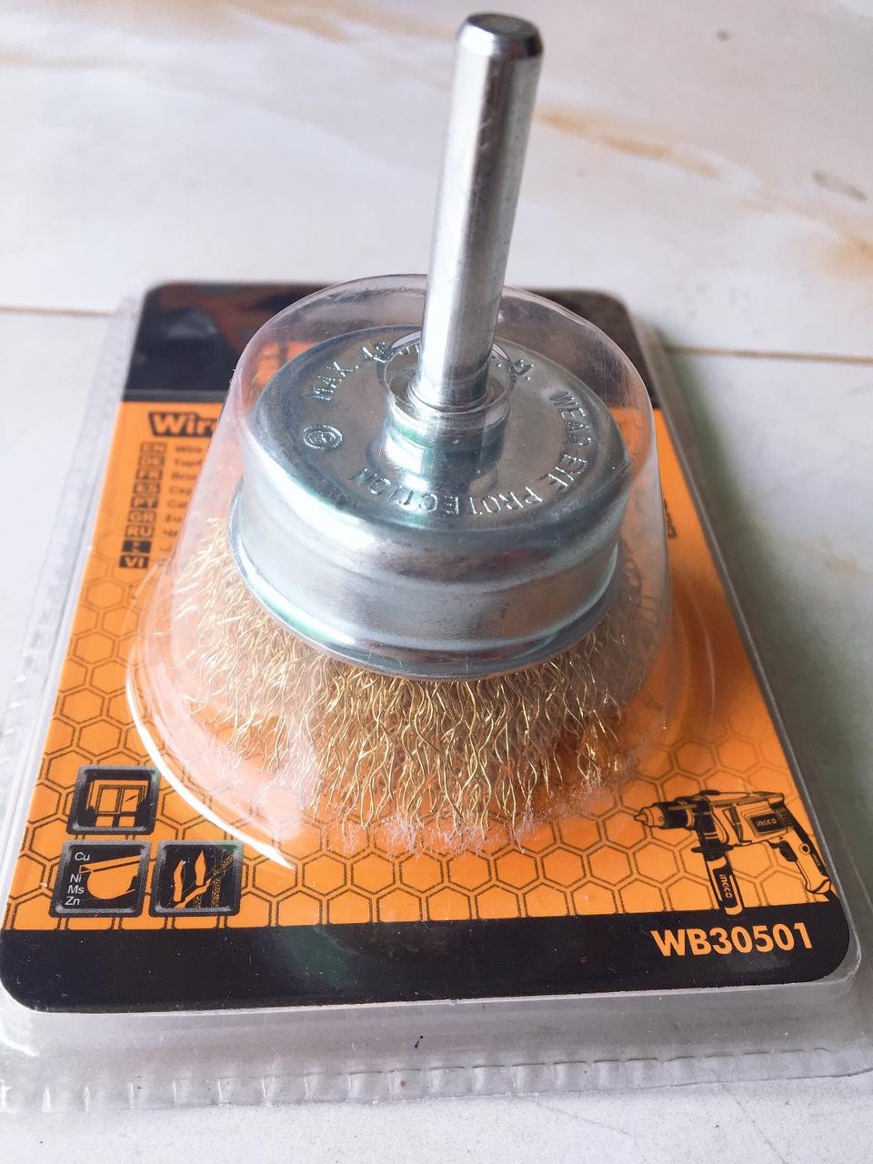 Bánh cước có cán 50MM  Ingco WB30501