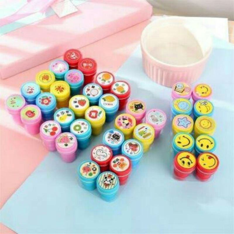 [HCM]Vỉ 10 Con Dấu Đồ Chơi Ngộ Nghĩnh