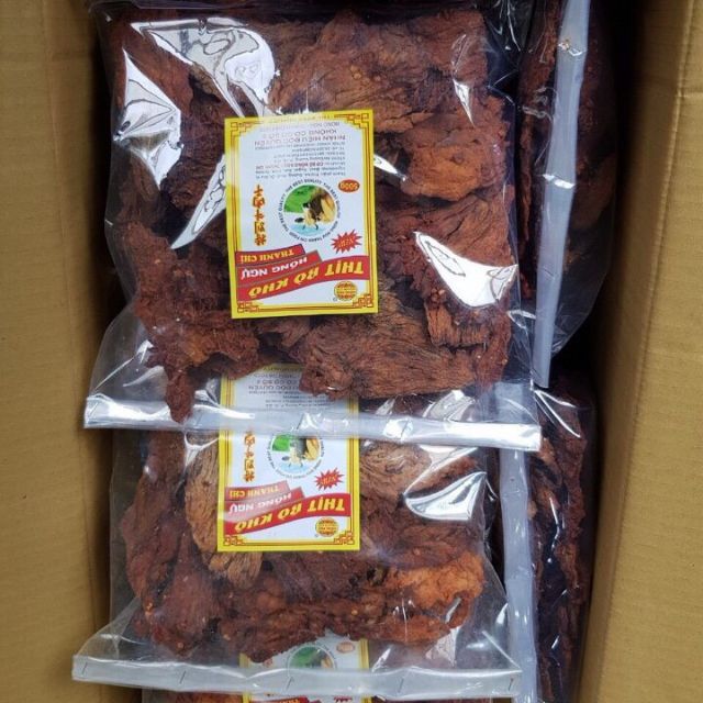 1kg*Khô bò giòn hồng ngự