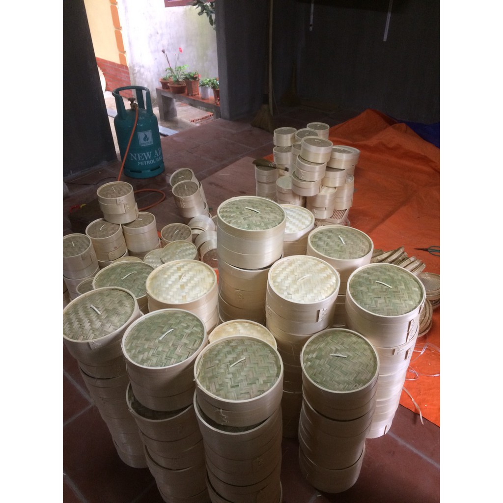 Lồng hấp bánh bao há cảo