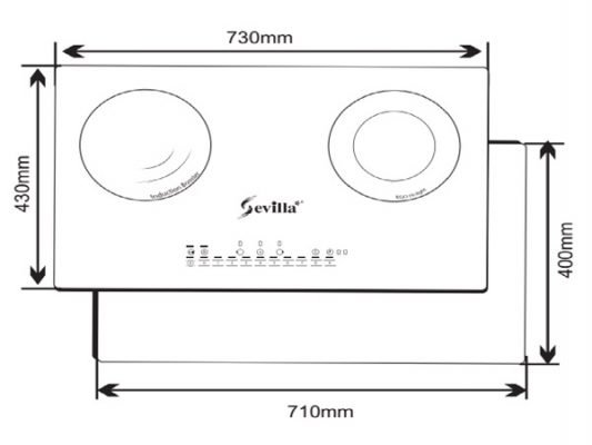 Bếp từ Sevilla SV-189T