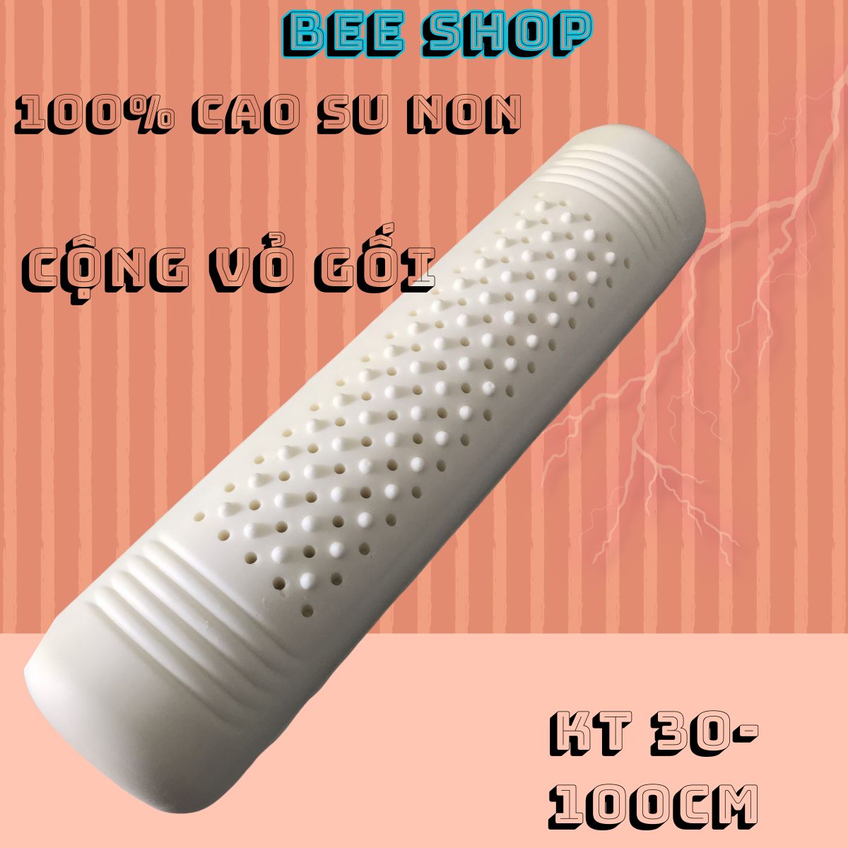 [HCM]GỐI ÔM CAO SU NON CAO CẤP