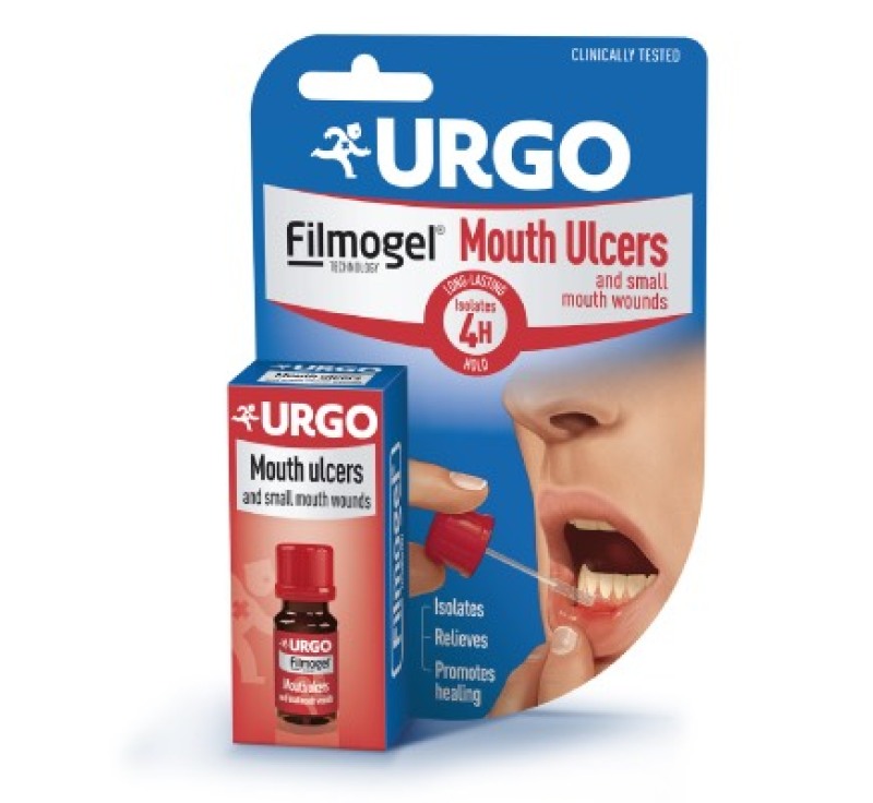 Gel trị loét miệng nhiệt miệng Urgo Mouth Ulcer hiệu quả trong lúc ăn