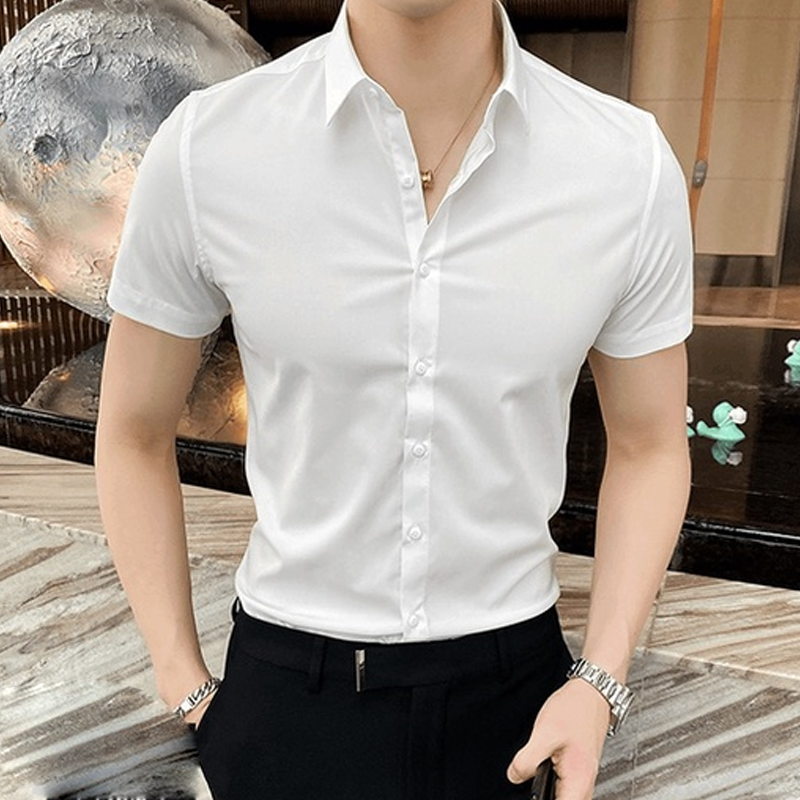 Rập giấy áo sơ mi nam cộc tay phom chuẩn (RẬP GIẤY, không phải quần áo)