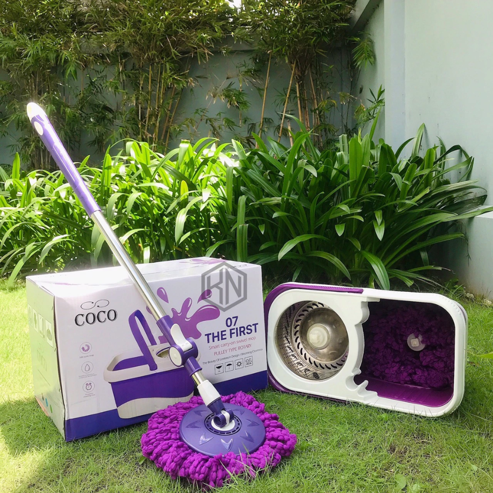 360 Degree Rotating High Quality Super Absorbent Mop Bucket Set