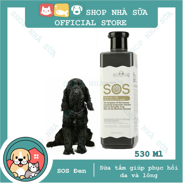 Sữa tắm SOS [Màu Đen] 530ml - Dành Cho Chó Lông Tối Màu